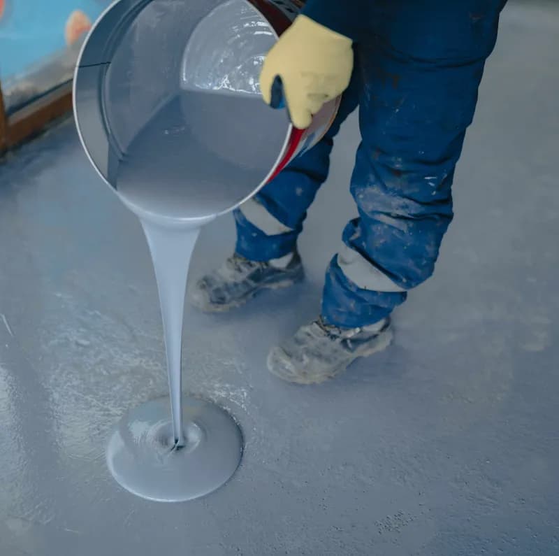 Полагане на грес хидроизолация