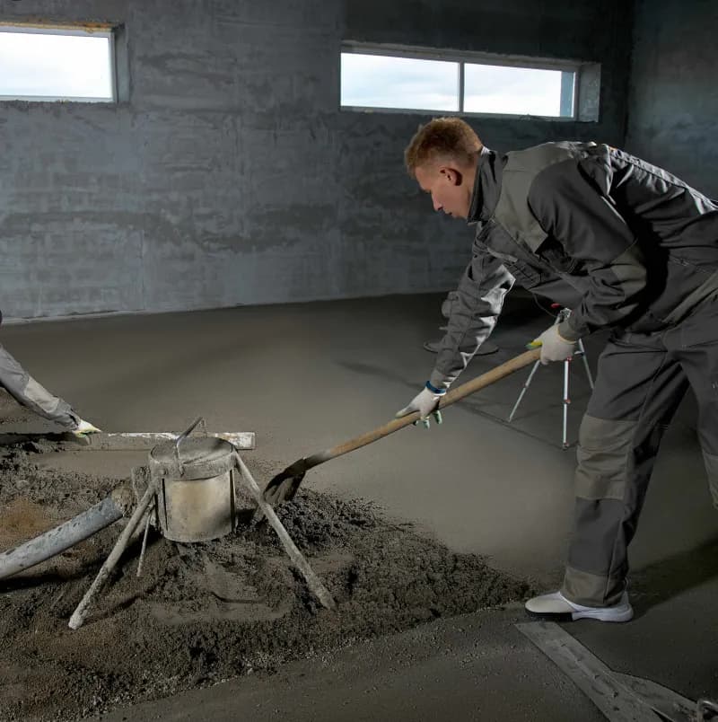 Запълване на канали в бетон