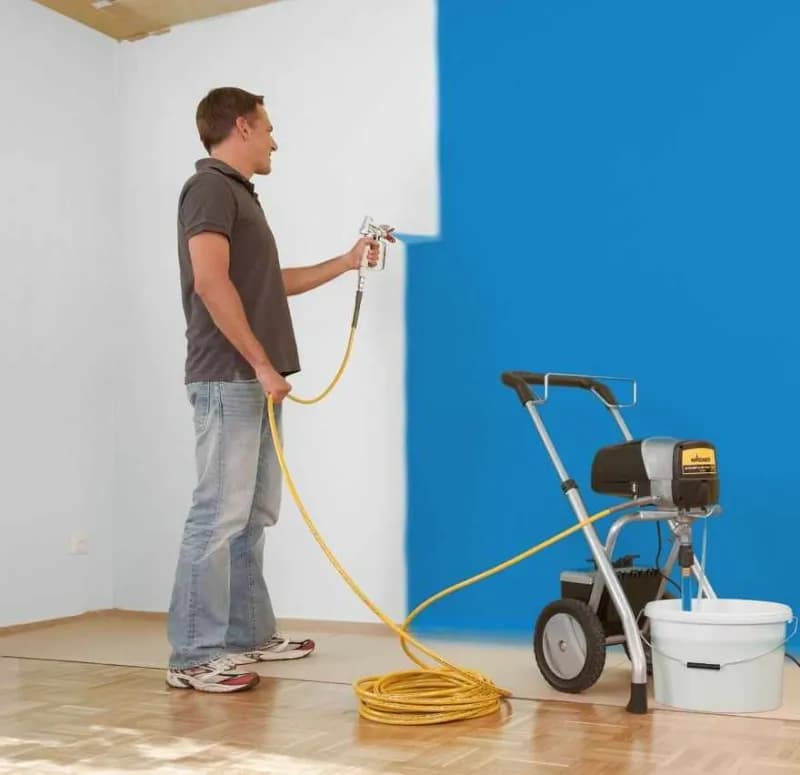 Машинно боядисване с латекс