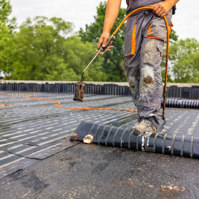 Полагане на дишаща мембрана